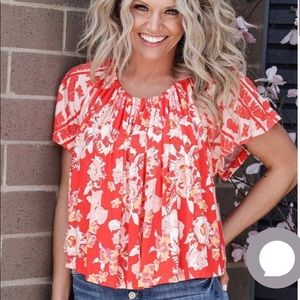 Baja babe tee free People NWT